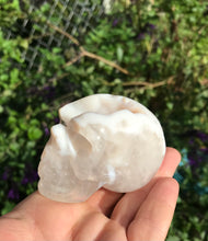 Load image into Gallery viewer, Agate Geode Skull