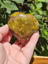 Load image into Gallery viewer, Green Opal Heart