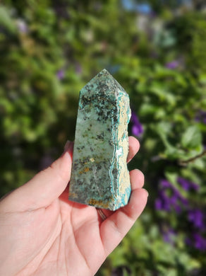 African Turquoise Raw Point