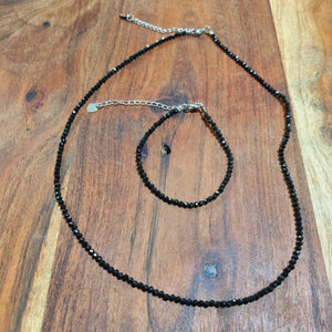 Black Obsidian Jewlery Set