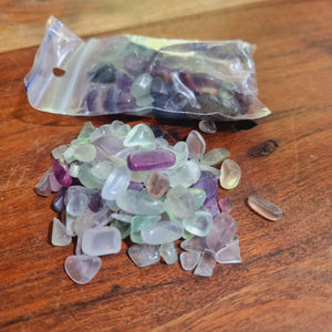 Rainbow Fluorite bag