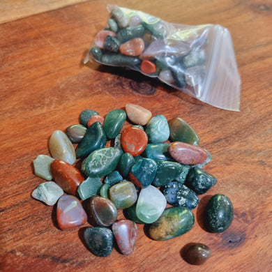 Ocean Jasper/ Moss Agate Mix Bag