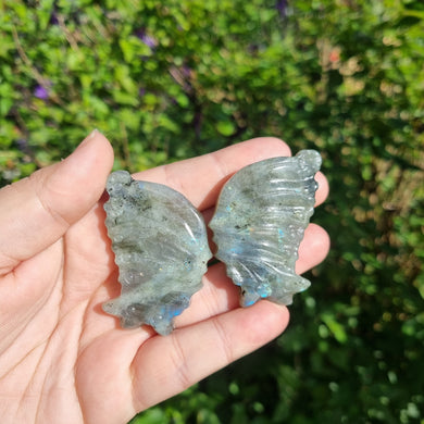 Labradorite Wing Set