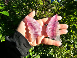 Rainbow Fluorite Wing Set #2