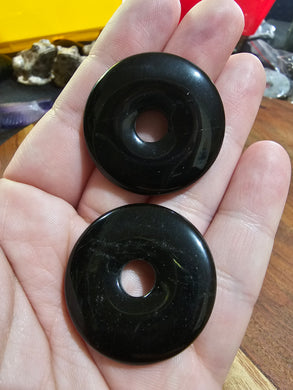 Black Obsidian Donut