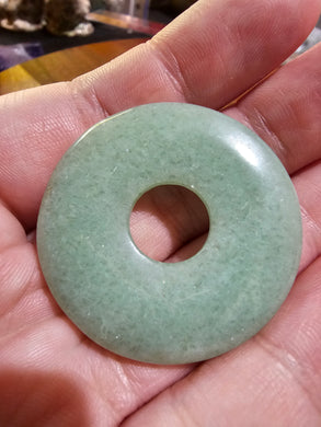 Green Aventurine Donut