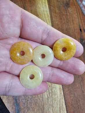 Orange Aventurine Mini Donuts