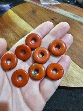 Red Jasper Mini Donut