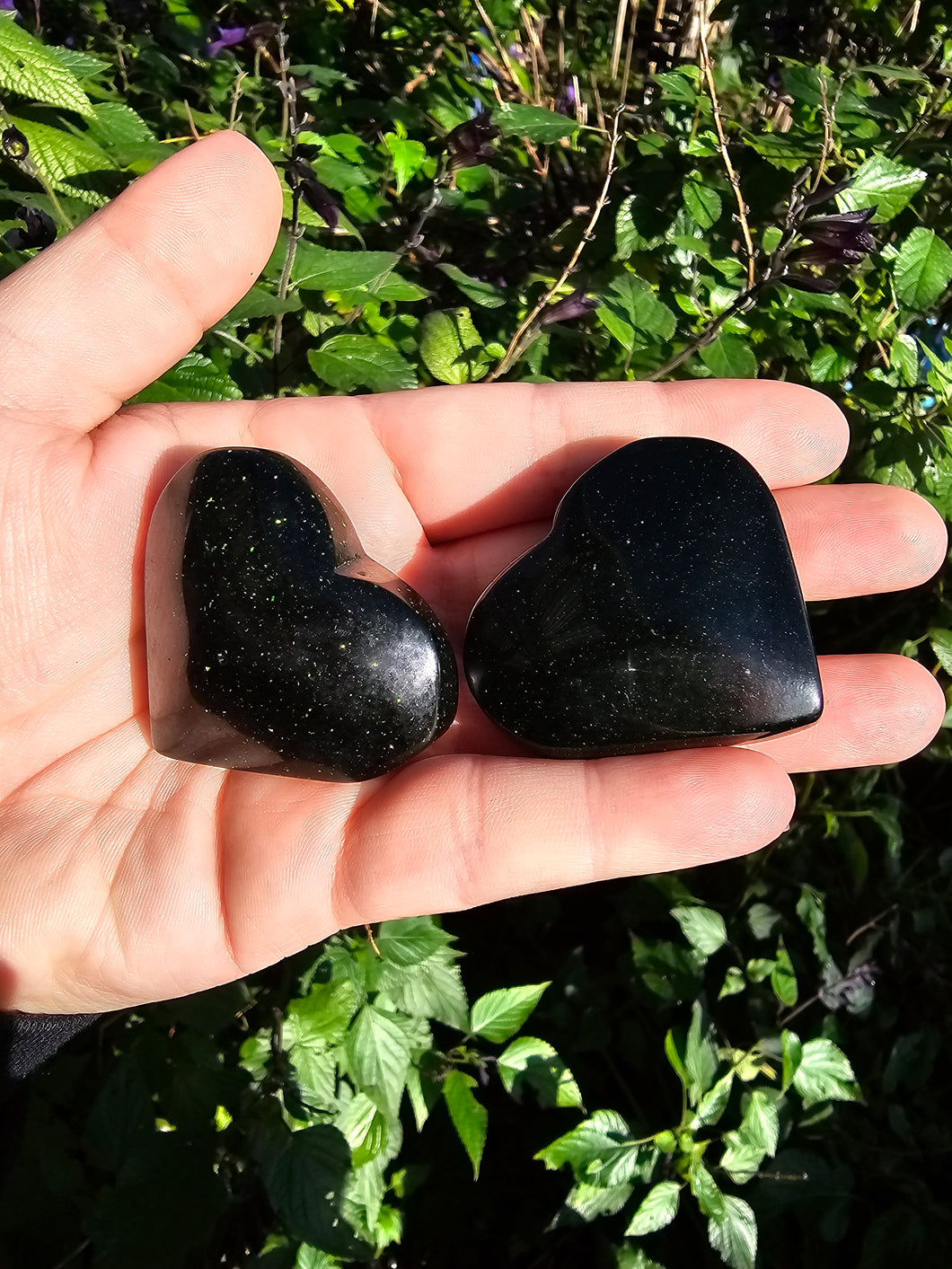 Green Sandstone Puff Heart