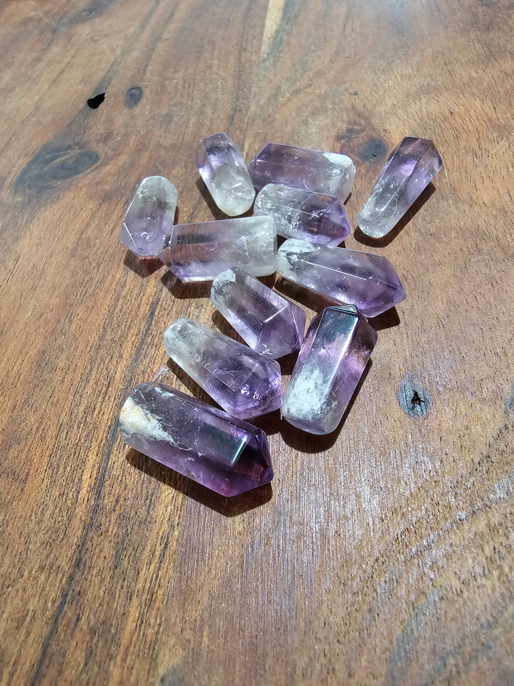 Smokey Amethyst Mini Points