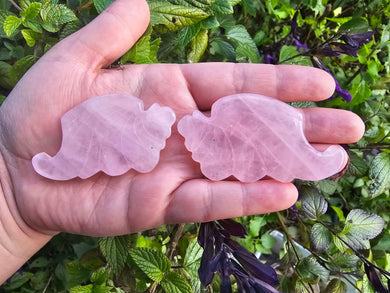 Rose Quartz Wing Set