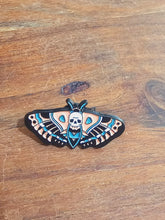 Load image into Gallery viewer, Death Moth Bag Pin