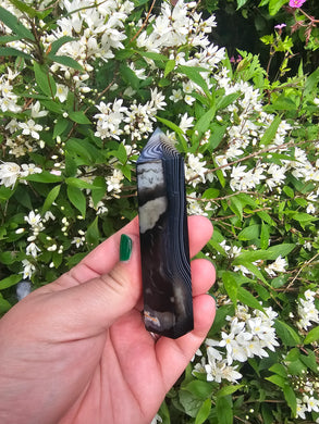 Black Sardonyx Point