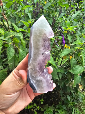 Amethyst Raw Cluster Point