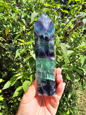 Rainbow Fluorite Tower