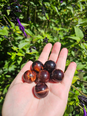 Red Tiger Eye Sphere