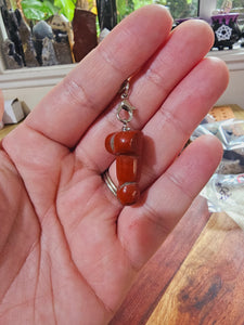 Pecker Key Chain - Red Jasper