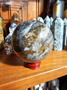 Ocean Jasper Sphere