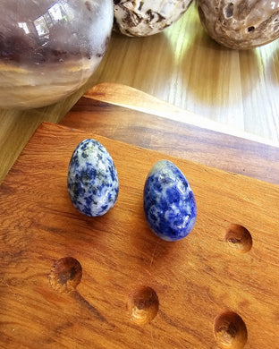 Blue Spot Jasper Egg