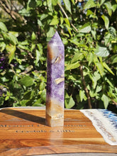 Load image into Gallery viewer, Silky Fluorite Tower