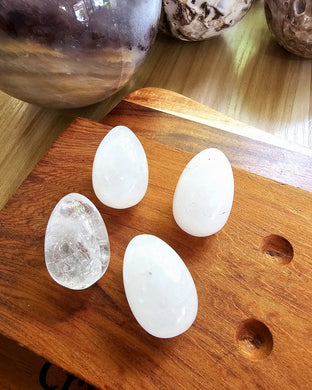 Clear Quartz Egg