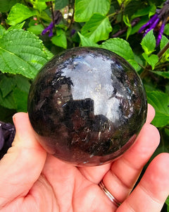 Arfvedsonite Sphere