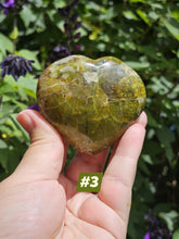 Load image into Gallery viewer, Green Opal Heart