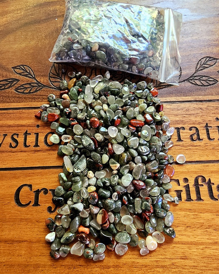 African Bloodstone Mini Tumble Bags