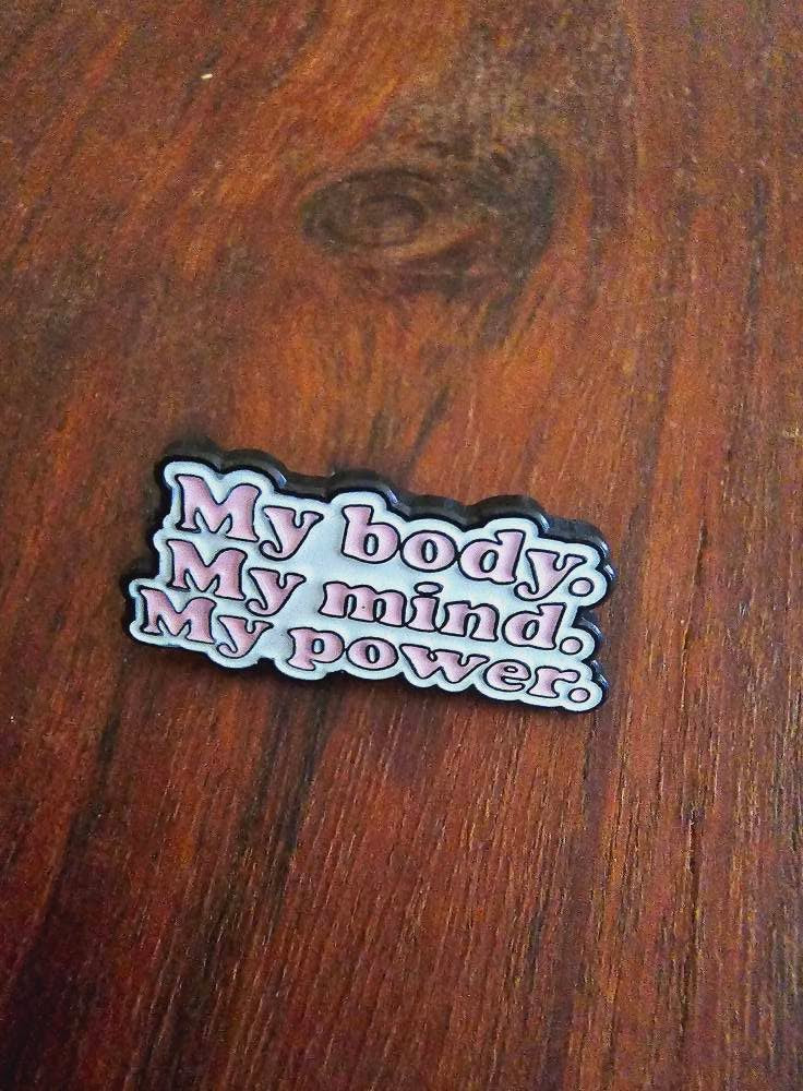 My Mind Bag Pin