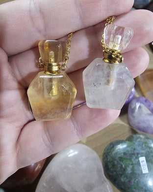 Fluorite Pendant- Fillable