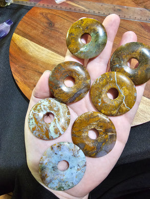 Ocean Jasper Donut - Large