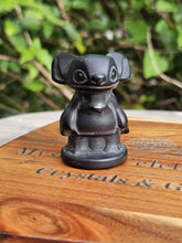Load image into Gallery viewer, Black Obsidian Stitch Carving