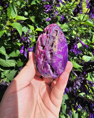 Dyed Sphalerite Egg