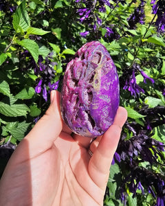 Dyed Sphalerite Egg
