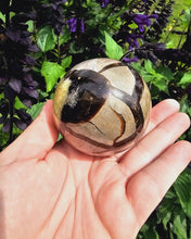 Load image into Gallery viewer, Septarian Sphere with Pocket