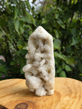 Load image into Gallery viewer, Druzy Quartz Raw Tower #2