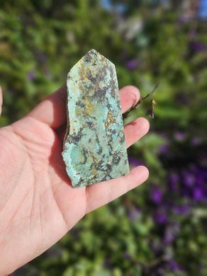 African Turquoise Raw Point
