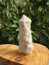 Load image into Gallery viewer, Druzy Quartz Raw Tower #2