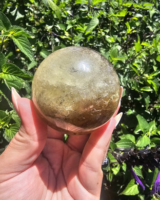 Smokey Citrine Sphere