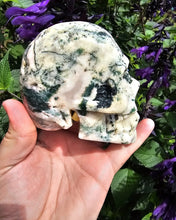 Load image into Gallery viewer, Tree Agate Skull