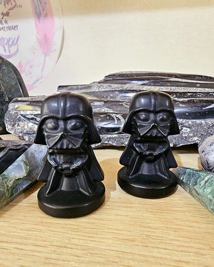 Black Obsidian Darth Vader Carving
