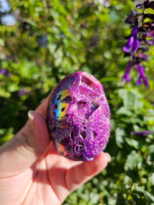 Dyed Sphalerite Egg
