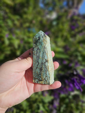 African Turquoise Raw Point