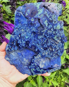 Azurite & Malachite Slab