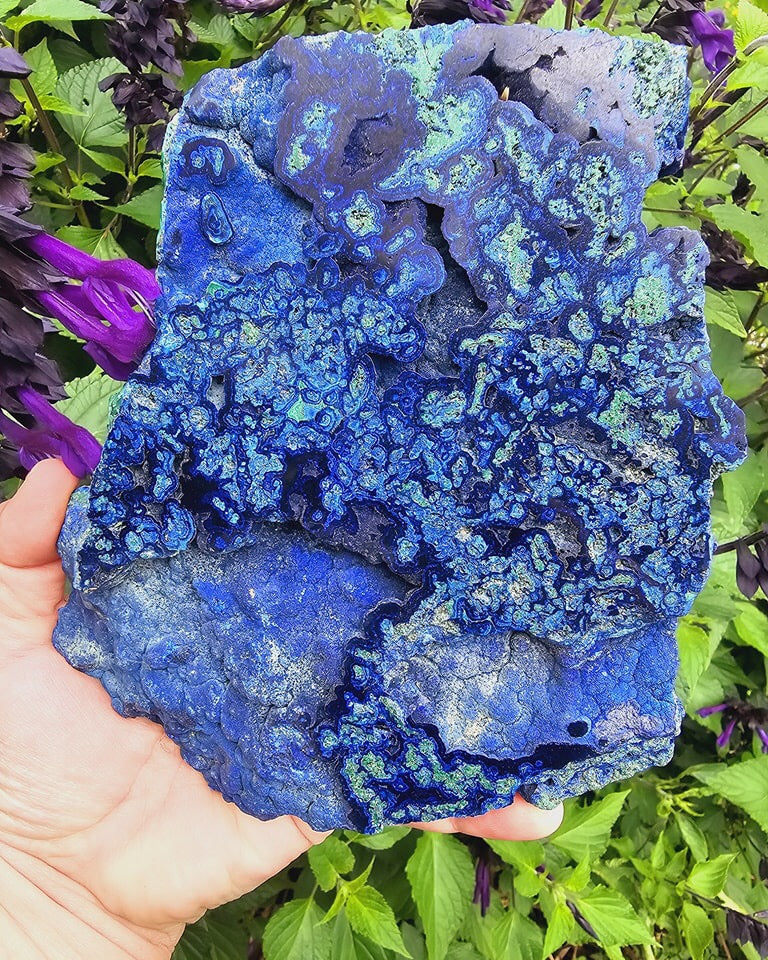 Azurite & Malachite Slab