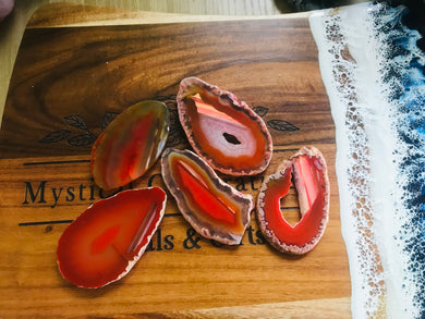 Orange Agate Slice
