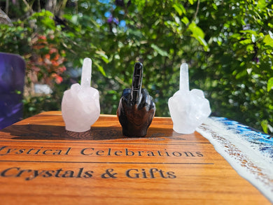 Middle Finger Carving