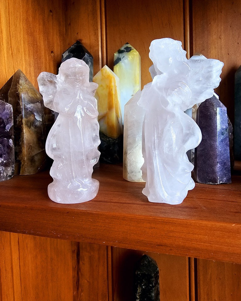 Rose Quartz Angel