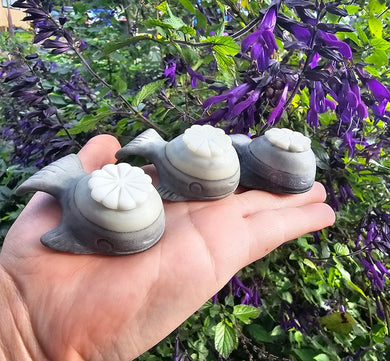 Tai Che Jade Whale Carvings