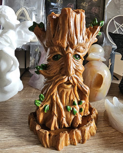 Green Man Incense Burner